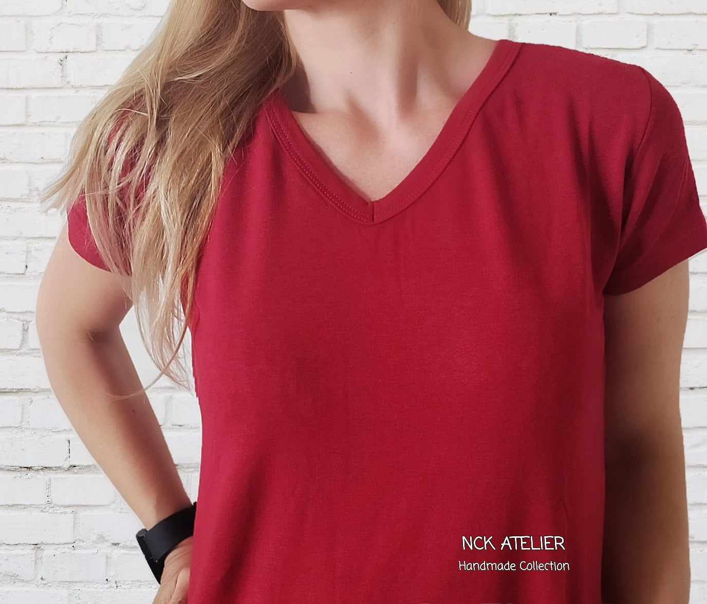 T-shirt Vermelha Asas