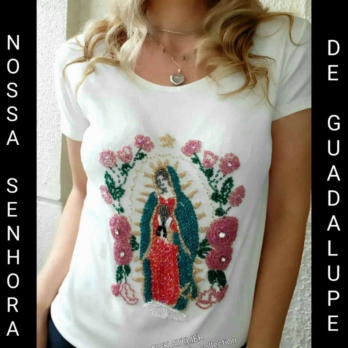 T-shirt Off-White Nossa Senhora de Guadalupe