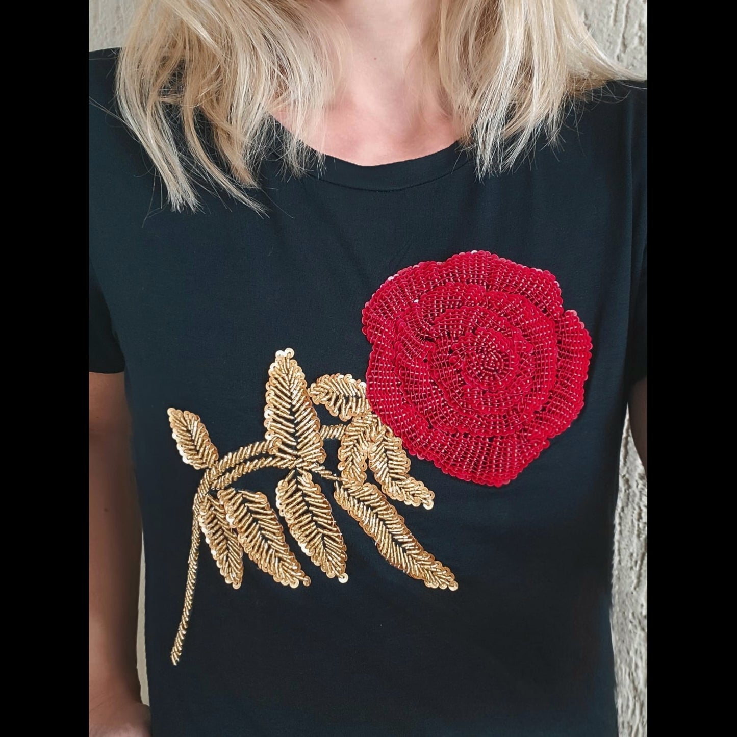 T-shirt Rosa Vermelha